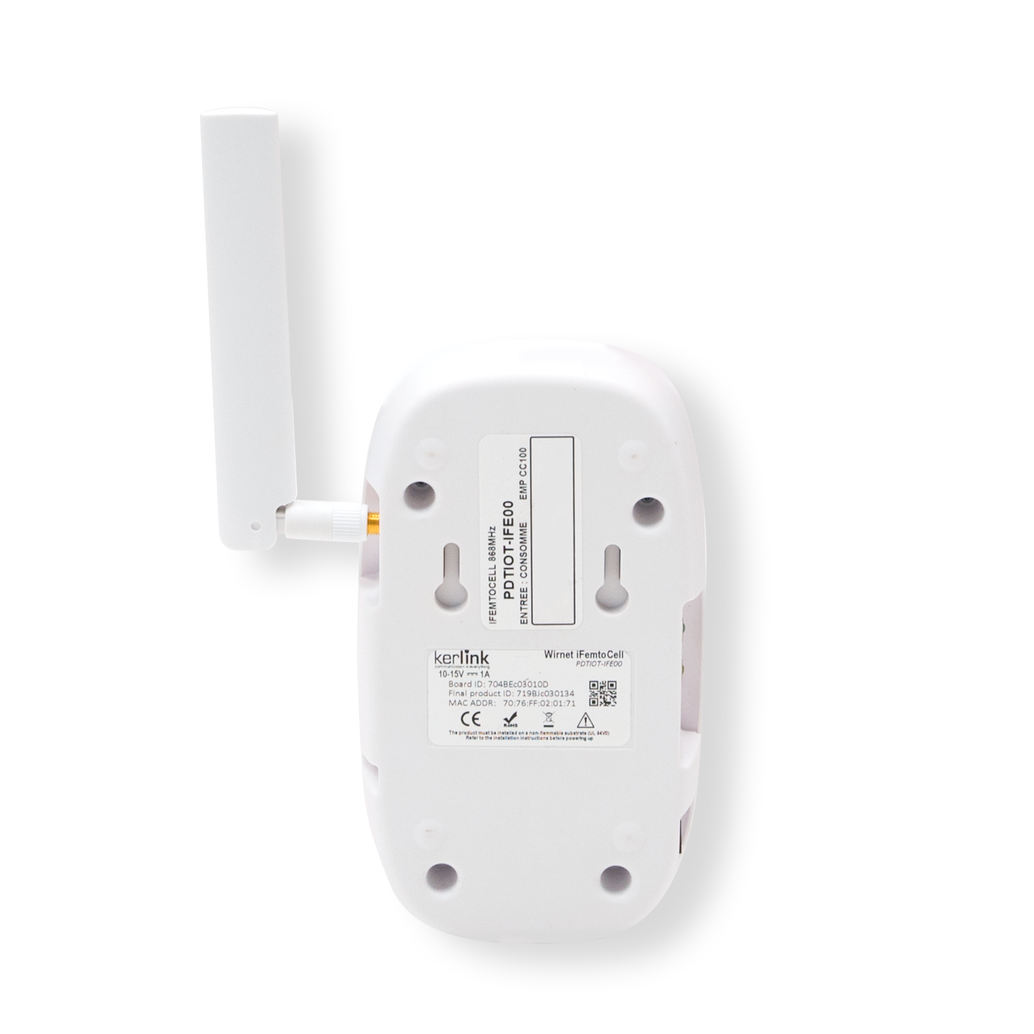 Kerlink Wirnet iFemtoCell LoRaWAN® Indoor Gateway Rückseite