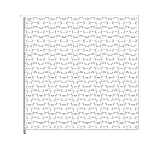 Membrane for leakage sensor ‘Noah’ - 50.8 x 50.8 cm for e.g. washing machines and dishwashers