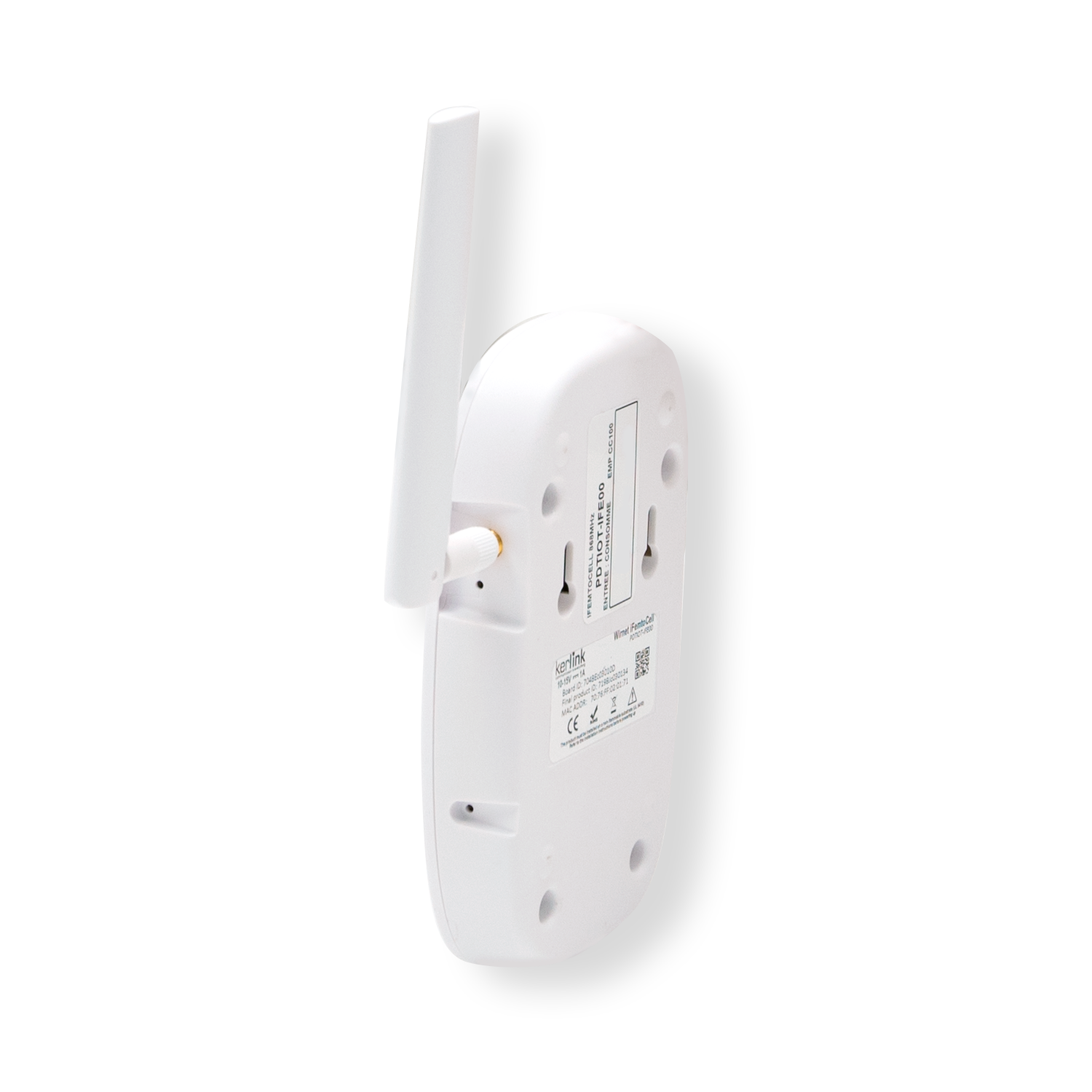 Kerlink Wirnet iFemtoCell LoRaWAN® Indoor Gateway von schräg hinten