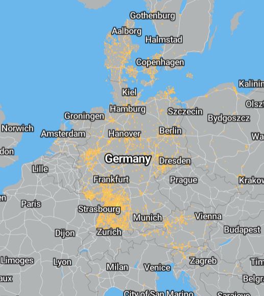 Extension GWPLUS LoRaWAN® network usage in ZC EUROPE for 1 year 50 devices